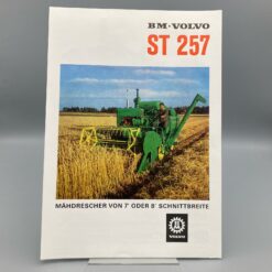 BM VOLVO Prospekt Mähdrescher ST257