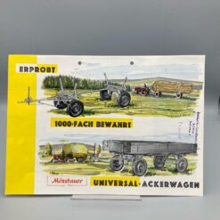 MÖSSBAUER Prospekt Universal-Ackerwagen