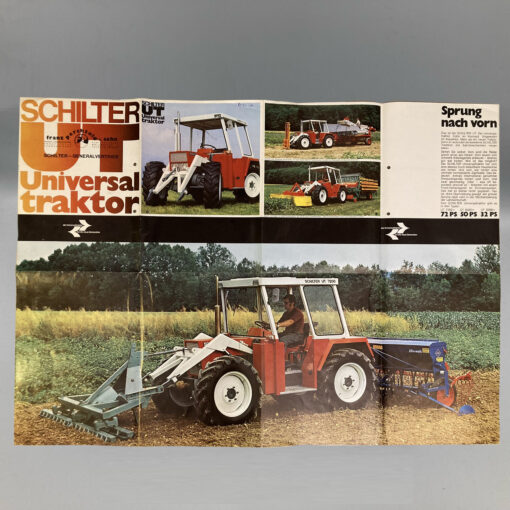 SCHILTER Prospekt/Poster Universal-Traktor UT