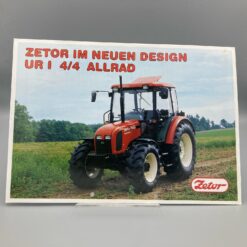 ZETOR Prospekt Traktoren UR I 4/4