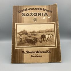 SAXONIA Prospekt Drillmaschinen