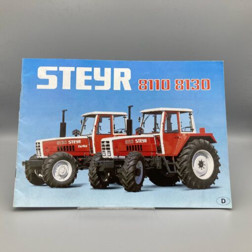 STEYR Prospekt Traktor 8110/8130