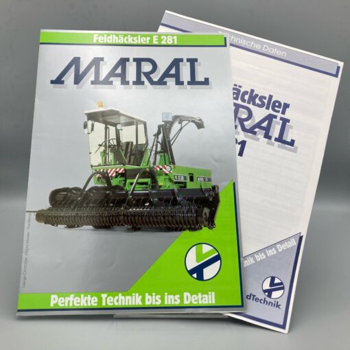 LandTechnik Prospekt MARAL Feldhäcksler E281