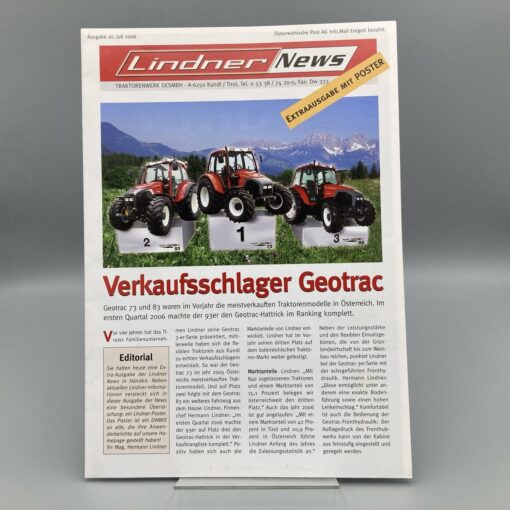 LINDNER News Firmenzeitung Ausgabe 10, 07/06