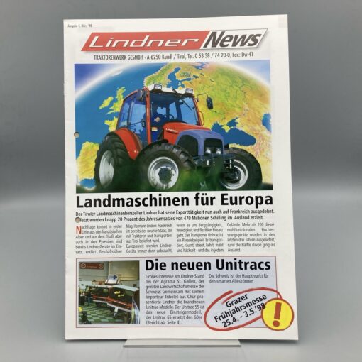 LINDNER News 03/98