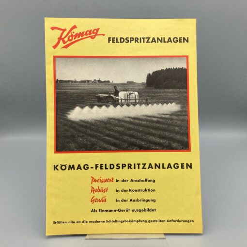 KÖMAG Prospekt Feldspritzanlagen