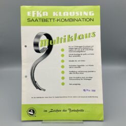 EFKA KLAUSING Prospekt Saatbett-Kombination