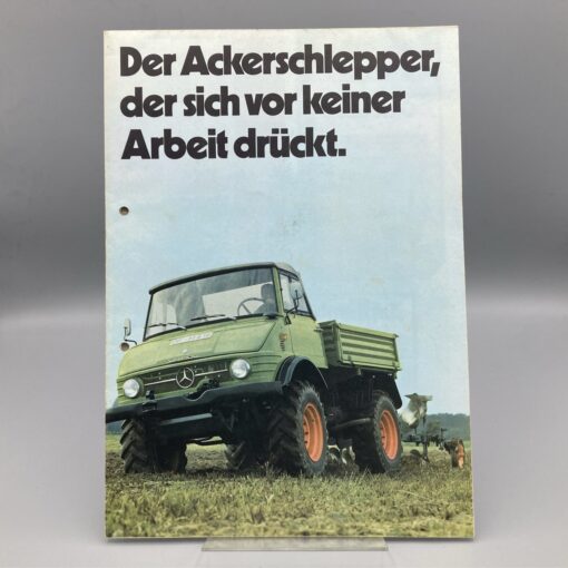 MERCEDES-BENZ Prospekt Anbaugeräte zum UNIMOG