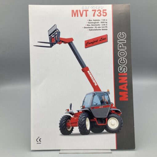 MANITOU Prospekt Teleskoplader MVT 735 Maniscopic