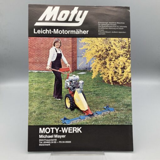 MOTY Prospekt Leicht-Motormäher