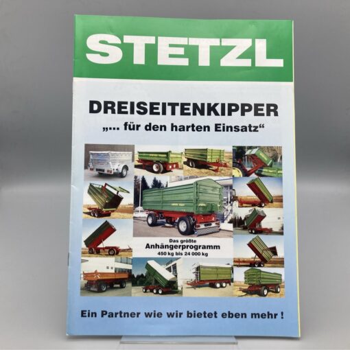 STETZL Prospekt Dreiseiten-Kipper