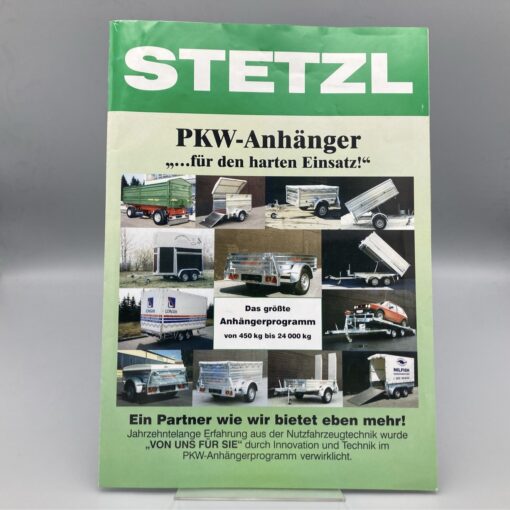 STETZL Prospekt PKW-Anhänger