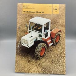 MERCEDES-BENZ Prospekt Allradschlepper MB-trac 700