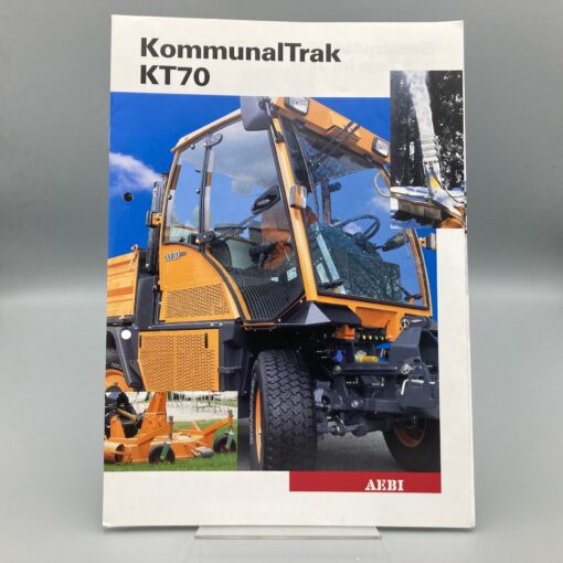 AEBI Prospekt KommunalTrak KT70