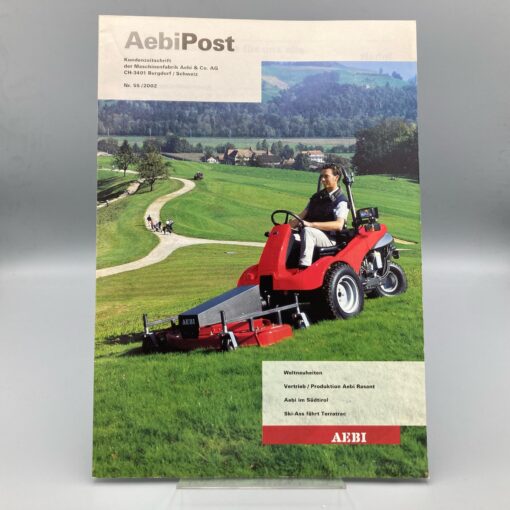 AEBI Firmenzeitung AebiPost Nr. 55/2002