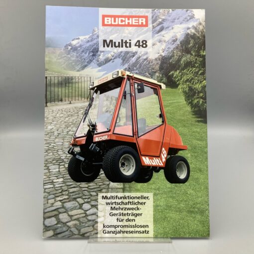 BUCHER Prospekt Mehrzweck-Geräteträger Multi 48