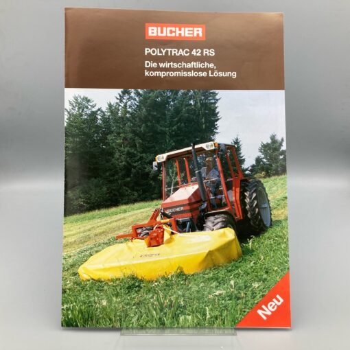 BUCHER Prospekt Kleintraktor POLYTRAC 42RS