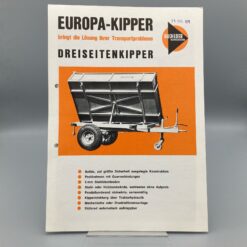 BUCHEDER Prospekt Kipper EUROPA