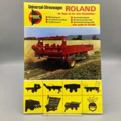 BUCHEDER Prospekt Universal-Streuwagen "Roland"