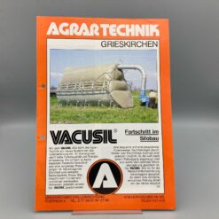 AGRAR TECHNIK Prospekt Silo "Vacusil"