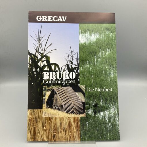 GRECAV Prospekt Gummiraupen "Bruko"