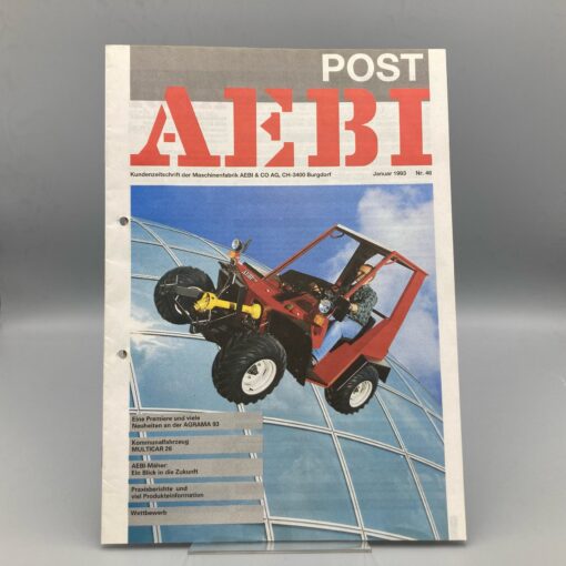 AEBI Firmenzeitung AebiPost Nr. 46/1993