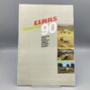 CLAAS Prospekt/Poster Mähdrescher 90