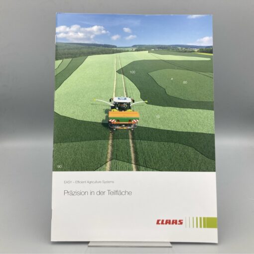 CLAAS Prospekt Information "Easy-Efficient Agriculture Systems"