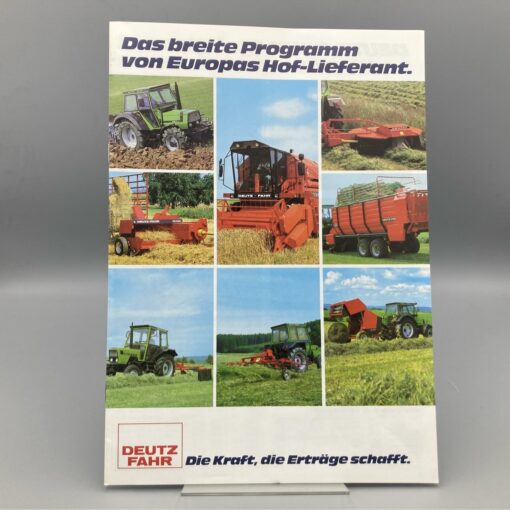 DEUTZ-FAHR Prospekt Programm