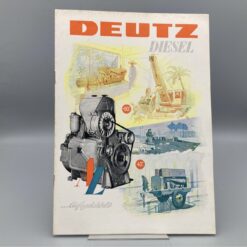 DEUTZ Prospekt Dieselmotoren