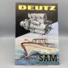 DEUTZ Prospekt Diesel-Motor "SAM"