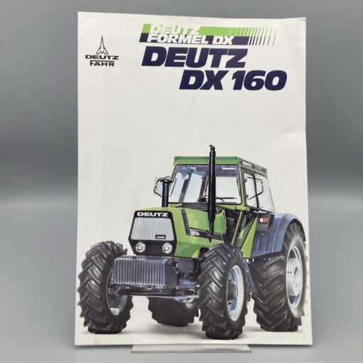 DEUTZ-FAHR Prospekt Traktor DX160