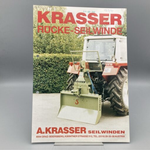 KRASSER Prospekt Rücke-Seilwinde