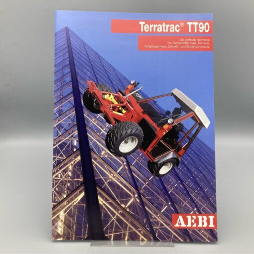 AEBI Prospekt Geräteträger "Terratrac TT90"