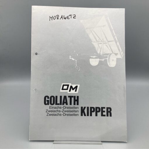 MO Morawetz Prospekt Kipper "Goliath"