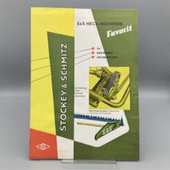 STOCKEY & SCHMITZ Prospekt Mähwerk "Favorit"