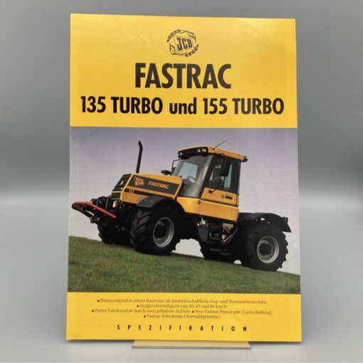 JCB Prospekt Traktor FASTRAC 130 Turbo /150 Turbo