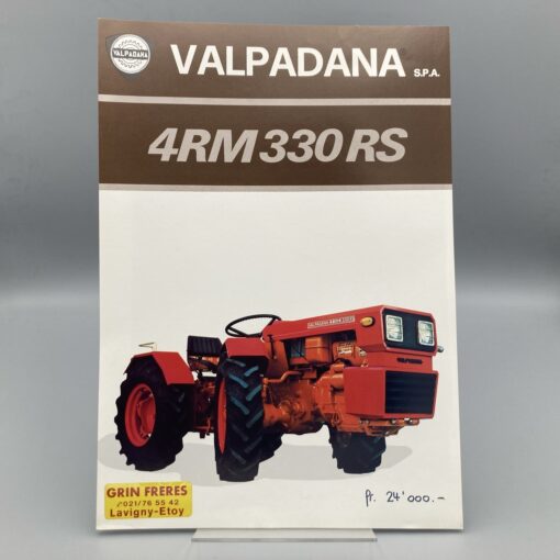 VALPADANA Prospekt Allradschlepper 4RM330RS