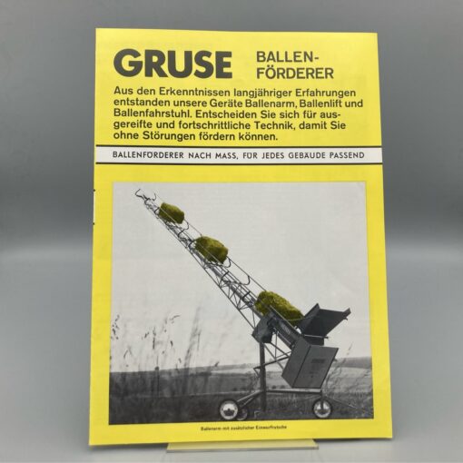 GRUSE Prospekt Ballenförderer