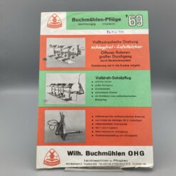 BUCHMÜHLEN Prospekt Pflüge '69