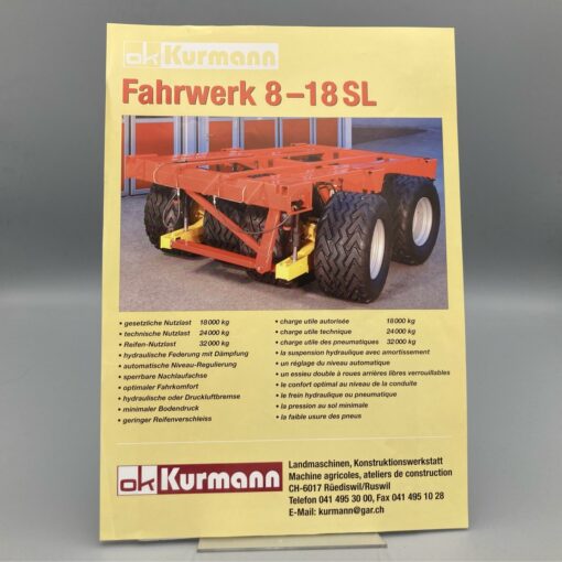 OK KURMANN Prospekt Fahrwerk