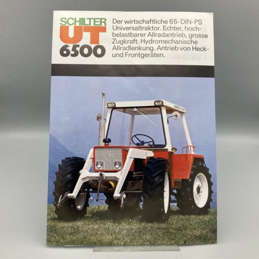 SCHILTER Prospekt Traktor 6500