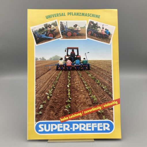 SUPER-PREFER Prospekt Universal Erntemaschine