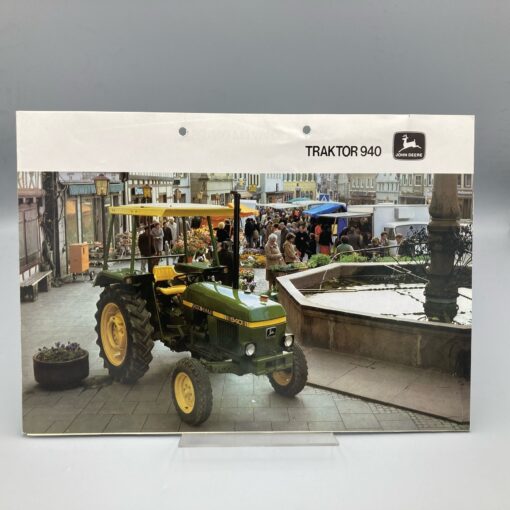 JOHN DEERE Prospekt Traktoren 940