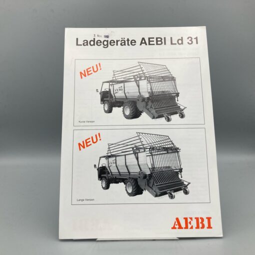 AEBI Prospekt Ladegeräte