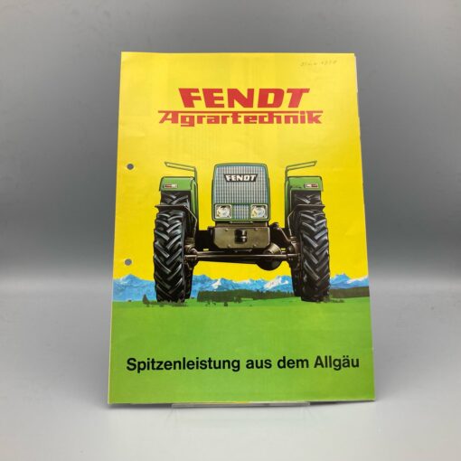 Agrartechnik Fendt Prospekt