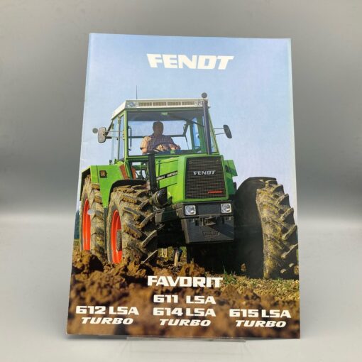 FENDT Prospekt Traktor Favorit