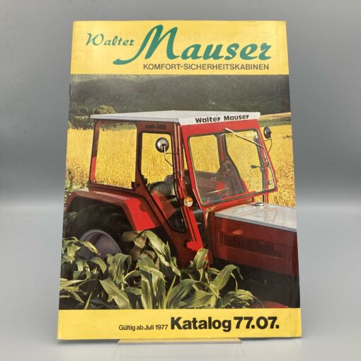 MAUSER Katalog Komfort-Sicherheitskabinen