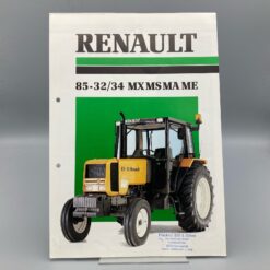 RENAULT Prospekt Traktor 85-32/34 MX MS MA ME