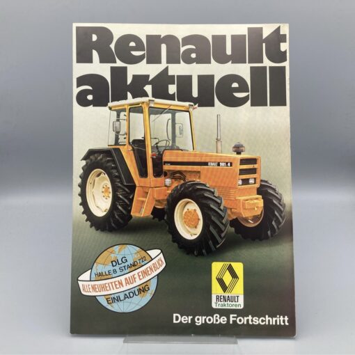 RENAULT Prospekt Traktor Programm